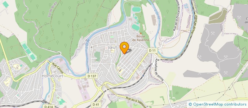 localisation de l'entreprise MONSIEUR BENJAMIN ANTOINE  JUF