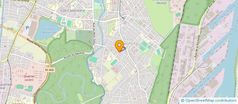 localisation de l'entreprise MONSIEUR BENJAMIN ANTOINETTE  STRASBOURG