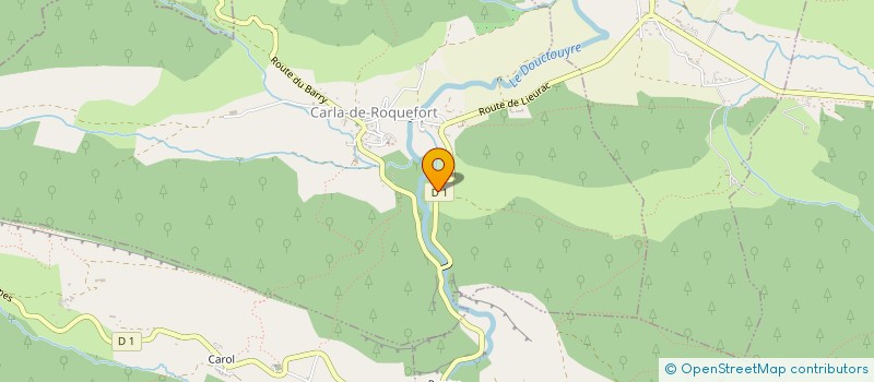 localisation de l'entreprise MONSIEUR BENJAMIN ARABEYRE à ROQUEFIXADE