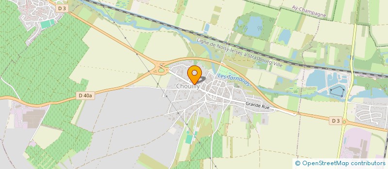 localisation de l'entreprise MONSIEUR BENJAMIN ARBASSETTE  CHOUILLY