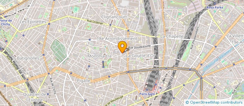 localisation de l'entreprise MONSIEUR BENJAMIN ARCAMONE  PARIS