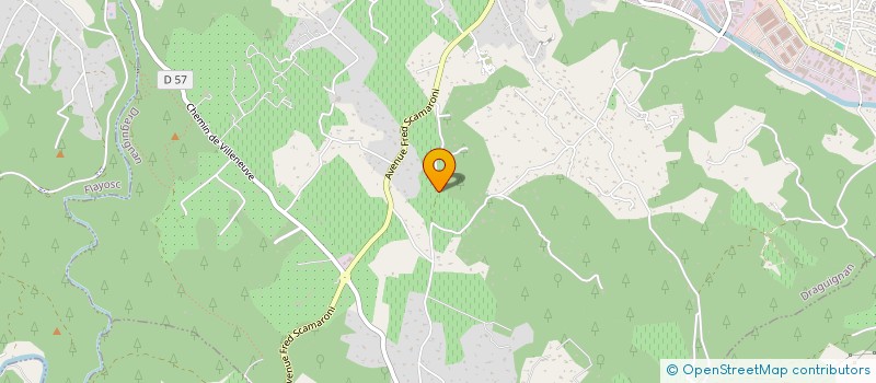 localisation de l'entreprise MONSIEUR BENJAMIN ARNAU  DRAGUIGNAN