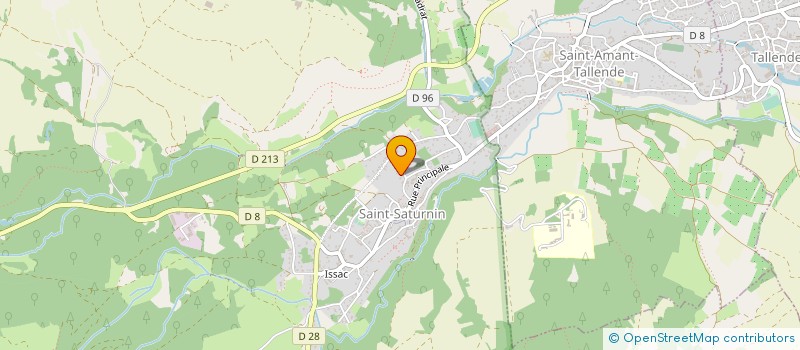 localisation de l'entreprise MONSIEUR BENJAMIN ARNAUD à SAINT-SATURNIN