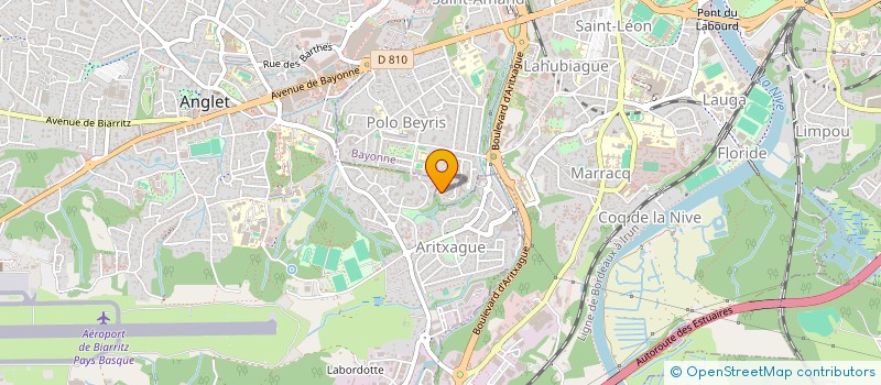 localisation de l'entreprise MONSIEUR BENJAMIN ARTOLA à BAYONNE
