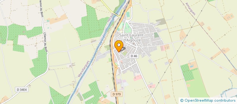 localisation de l'entreprise MONSIEUR BENJAMIN ASNON  SAINT LAURENT D'AIGOUZE