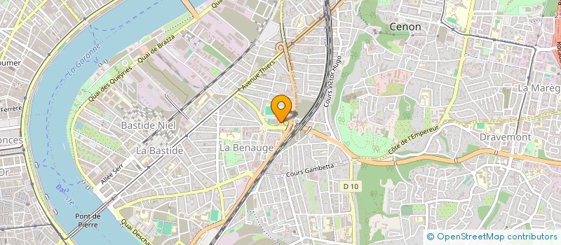 localisation de l'entreprise MONSIEUR BENJAMIN ASTIER  BORDEAUX