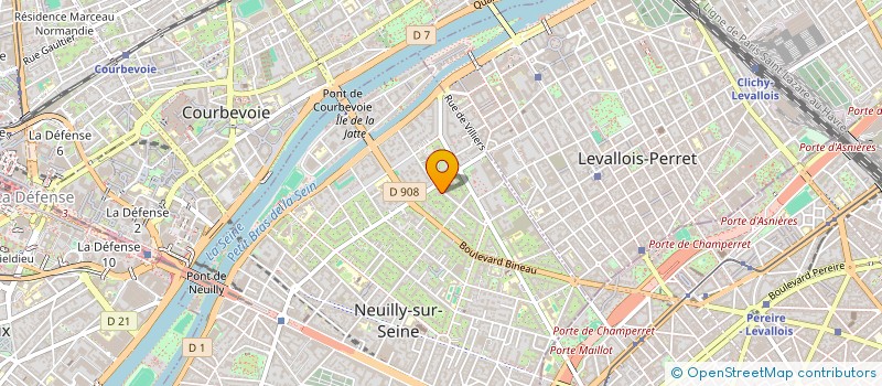 localisation de l'entreprise MONSIEUR BENJAMIN ATTIA à NEUILLY-SUR-SEINE