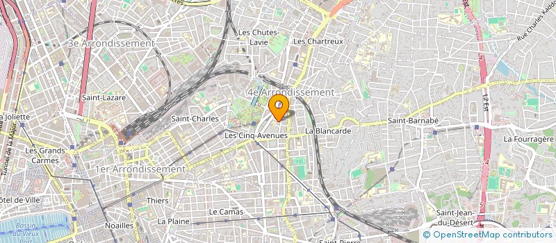 localisation de l'entreprise MONSIEUR BENJAMIN AUDON à MARSEILLE