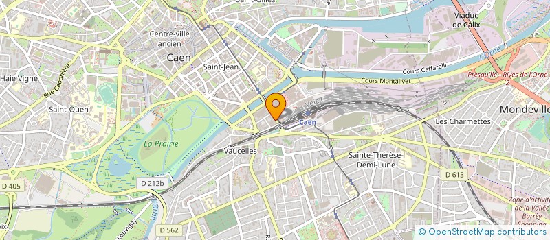 localisation de l'entreprise MONSIEUR BENJAMIN AUDOUARD à CAEN
