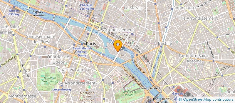 localisation de l'entreprise MONSIEUR BENJAMIN AUDOUARD  PARIS