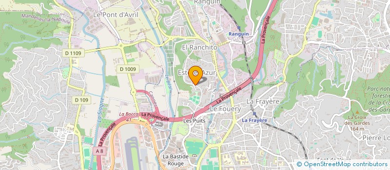 localisation de l'entreprise MONSIEUR BENJAMIN AUFFRET à CANNES