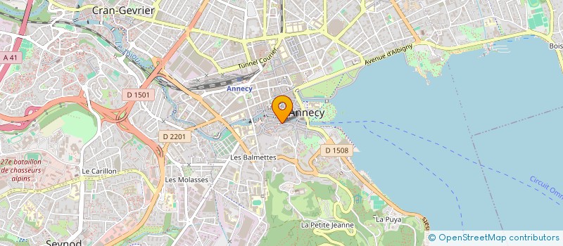 localisation de l'entreprise MONSIEUR BENJAMIN AXTELL à ANNECY