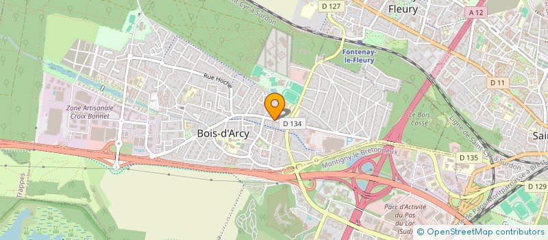localisation de l'entreprise MONSIEUR BENJAMIN AZOULAY à BOIS-D'ARCY