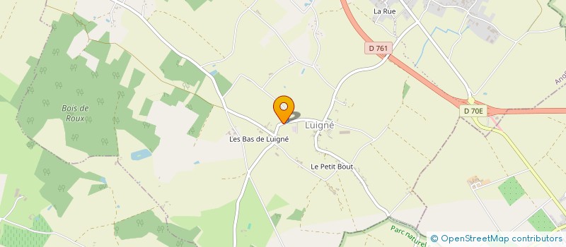 localisation de l'entreprise MONSIEUR BENJAMIN AZZARA à BRISSAC LOIRE AUBANCE