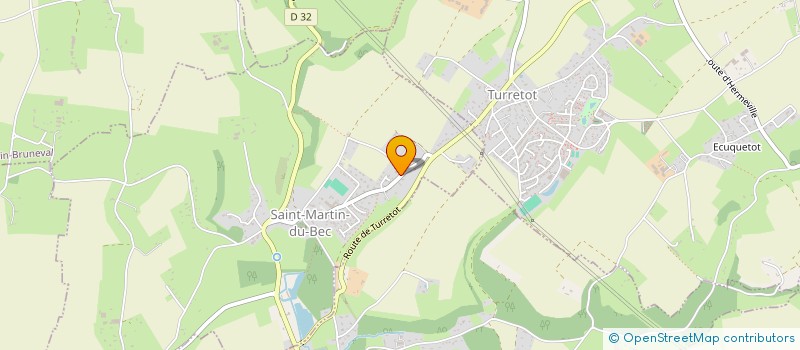 localisation de l'entreprise MONSIEUR BENJAMIN BAIET  SAINT-MARTIN-DU-BEC