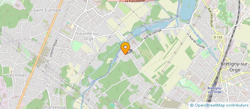 localisation de l'entreprise MONSIEUR BENJAMIN BALDINI à BRETIGNY-SUR-ORGE