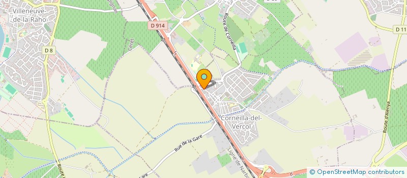 localisation de l'entreprise MONSIEUR BENJAMIN BANQ  CORNEILLA-DEL-VERCOL