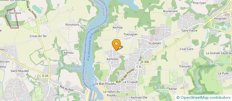 localisation de l'entreprise MONSIEUR BENJAMIN BARBADO à GUIDEL