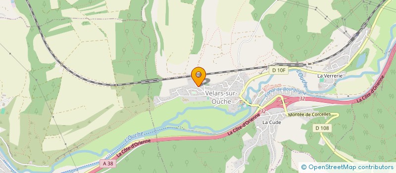 localisation de l'entreprise MONSIEUR BENJAMIN BARBIER  VELARS-SUR-OUCHE