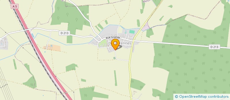 localisation de l'entreprise MONSIEUR BENJAMIN BARCHOU  LES ECRENNES