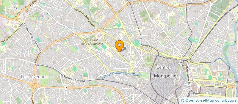 localisation de l'entreprise MONSIEUR BENJAMIN BARRALON à MONTPELLIER