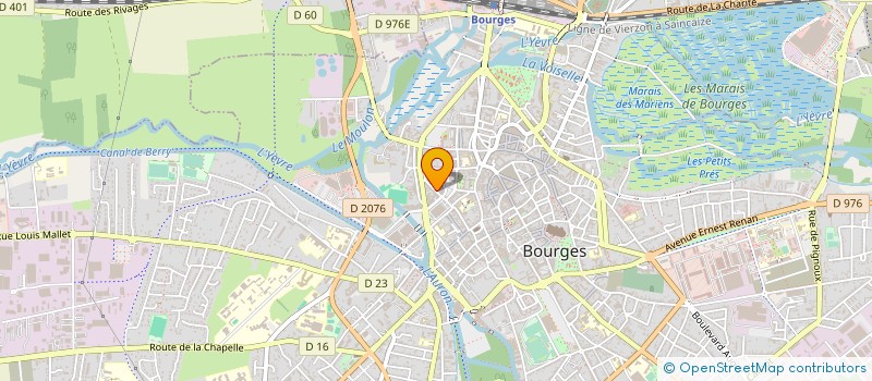 localisation de l'entreprise MONSIEUR BENJAMIN BARRAULT  BOURGES