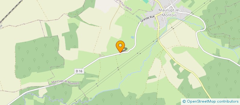 localisation de l'entreprise MONSIEUR BENJAMIN BARROIS  MAURUPT-LE-MONTOIS