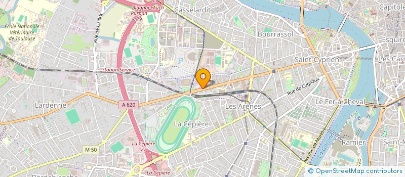 localisation de l'entreprise MONSIEUR BENJAMIN BARTHERE à TOULOUSE