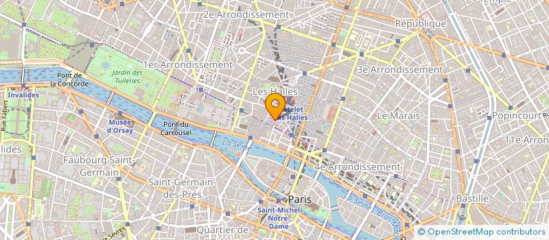 localisation de l'entreprise MONSIEUR BENJAMIN BASCOULARD à PARIS