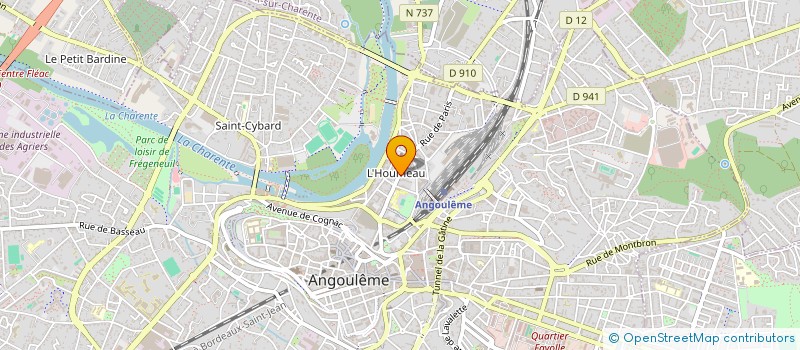 localisation de l'entreprise MONSIEUR BENJAMIN BASSAW à ANGOULEME