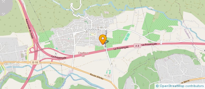 localisation de l'entreprise MONSIEUR BENJAMIN BATTIER  COUDOUX