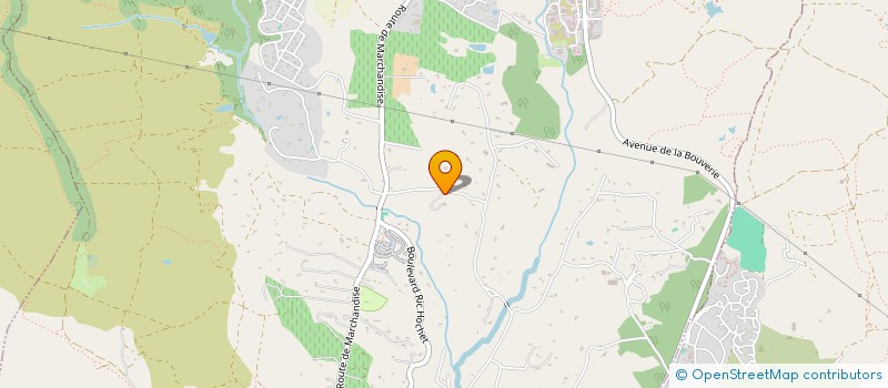 localisation de l'entreprise MONSIEUR BENJAMIN BAUCHET  ROQUEBRUNE-SUR-ARGENS