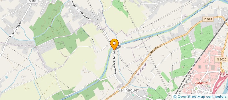 localisation de l'entreprise MONSIEUR BENJAMIN BAUDOUR  LACOURT-SAINT-PIERRE