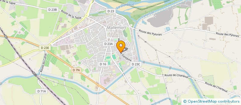 localisation de l'entreprise MONSIEUR BENJAMIN BAUNAT à MALLEMORT