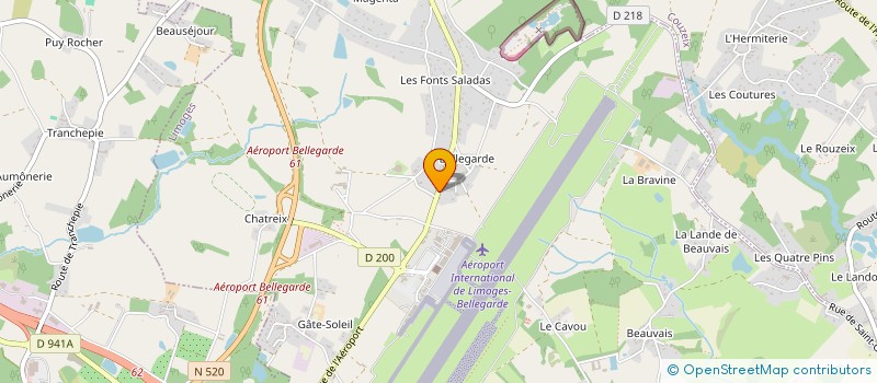 localisation de l'entreprise MONSIEUR BENJAMIN BEAUFORT à LIMOGES