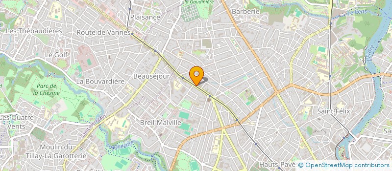 localisation de l'entreprise MONSIEUR BENJAMIN BEGARD à NANTES
