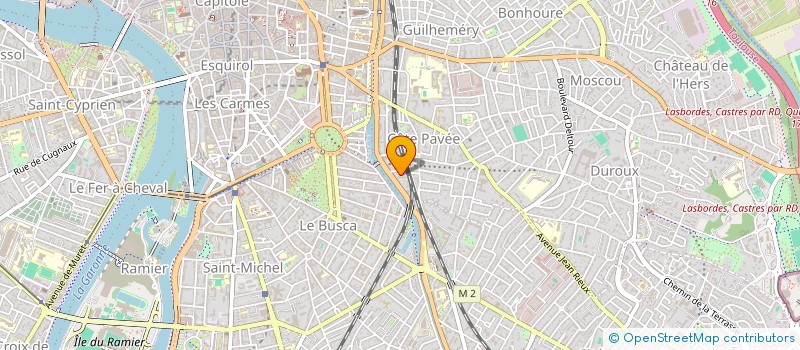 localisation de l'entreprise MONSIEUR BENJAMIN BEGOU à TOULOUSE