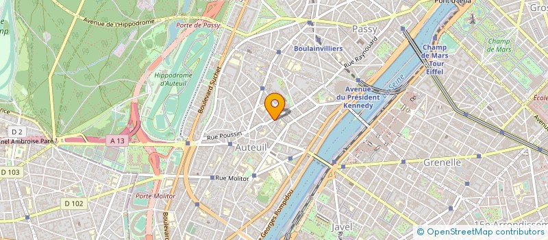 localisation de l'entreprise MONSIEUR BENJAMIN BELHASSEN  PARIS