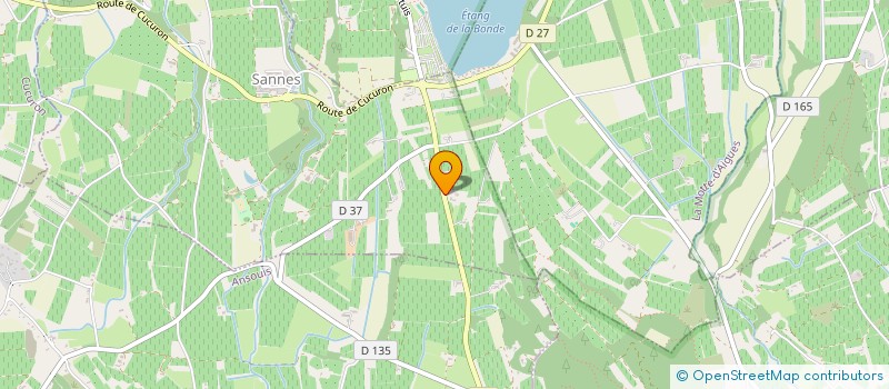 localisation de l'entreprise MONSIEUR BENJAMIN BELLAVIA  SANNES