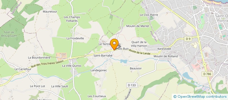 localisation de l'entreprise MONSIEUR BENJAMIN BELLOIS à PLOURHAN