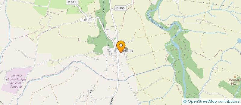 localisation de l'entreprise MONSIEUR BENJAMIN BELONDRADE à SAINT-AMADOU