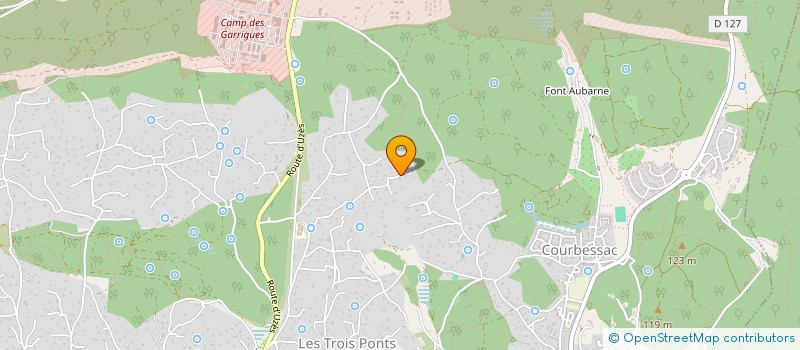 localisation de l'entreprise MONSIEUR BENJAMIN BEN-DRISS  NIMES