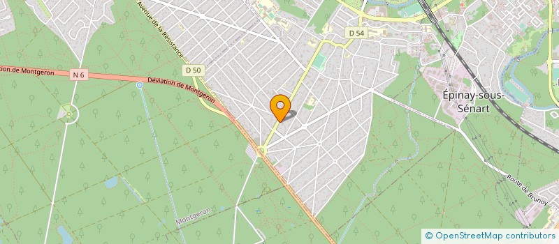 localisation de l'entreprise MONSIEUR BENJAMIN BEN HAMOU  SAVIGNY-LE-TEMPLE