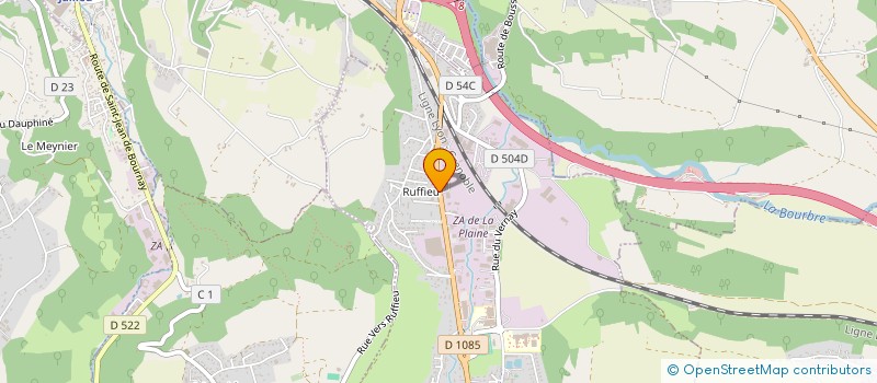 localisation de l'entreprise MONSIEUR BENJAMIN BENEDETTI  NIVOLAS-VERMELLE