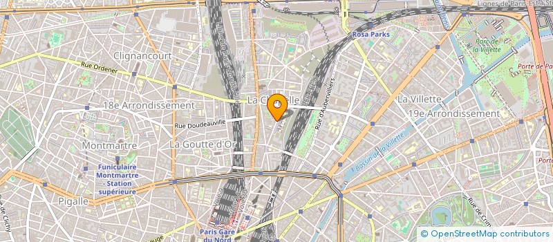 localisation de l'entreprise MONSIEUR BENJAMIN-BENEDICT PERERA  PARIS