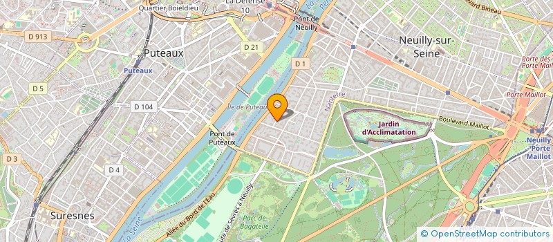 localisation de l'entreprise MONSIEUR BENJAMIN BENHAMOU à NEUILLY-SUR-SEINE