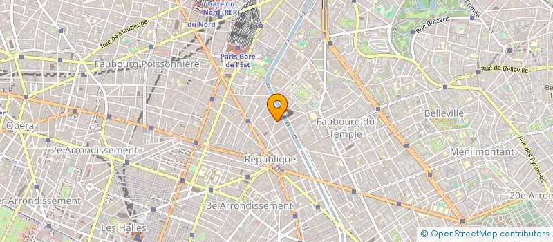 localisation de l'entreprise MONSIEUR BENJAMIN BENHAMOU  PARIS