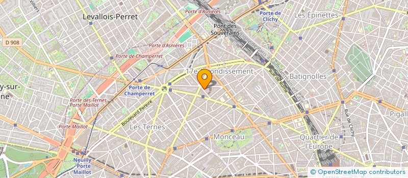 localisation de l'entreprise MONSIEUR BENJAMIN BENICHOU  PARIS