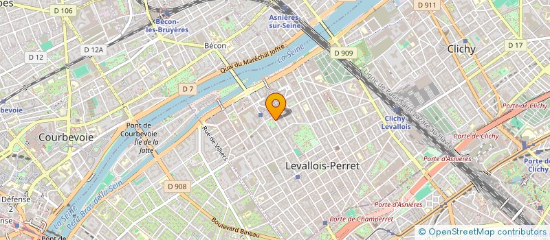localisation de l'entreprise MONSIEUR BENJAMIN BENILUZ à LEVALLOIS-PERRET