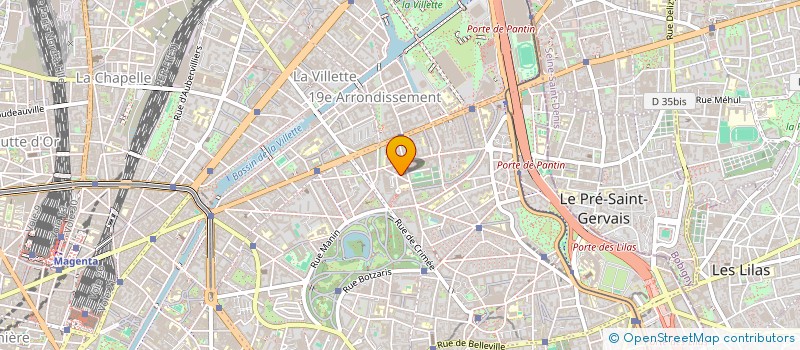 localisation de l'entreprise MONSIEUR BENJAMIN BENISTI  PARIS